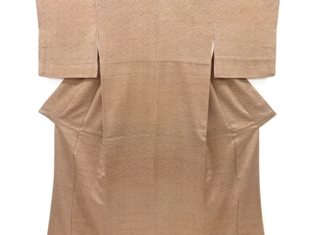 リサイクル　花亀甲模様小紋着物